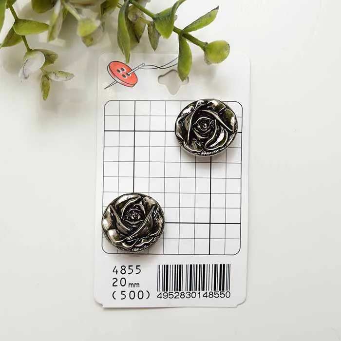 プラスチックボタン　20mm