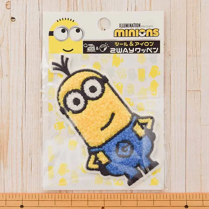2Way接着ワッペン　ミニオンサガラワッペン　ケビン