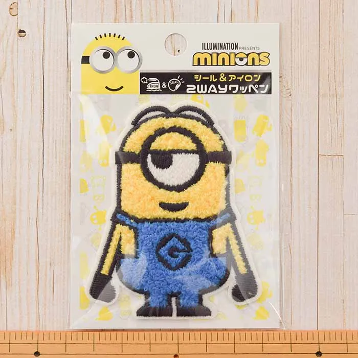 2Way接着ワッペン　ミニオンサガラワッペン　スチュアート