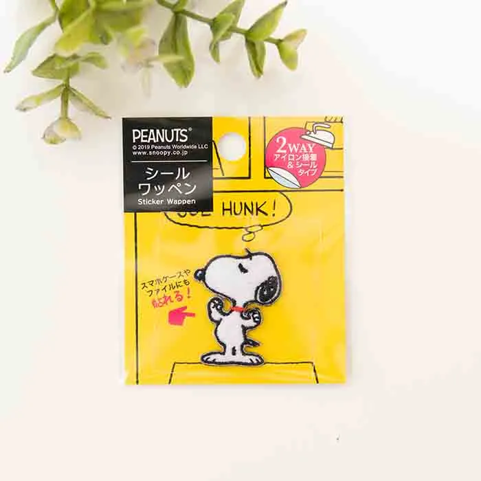 2Wayワッペン　PEANUTS