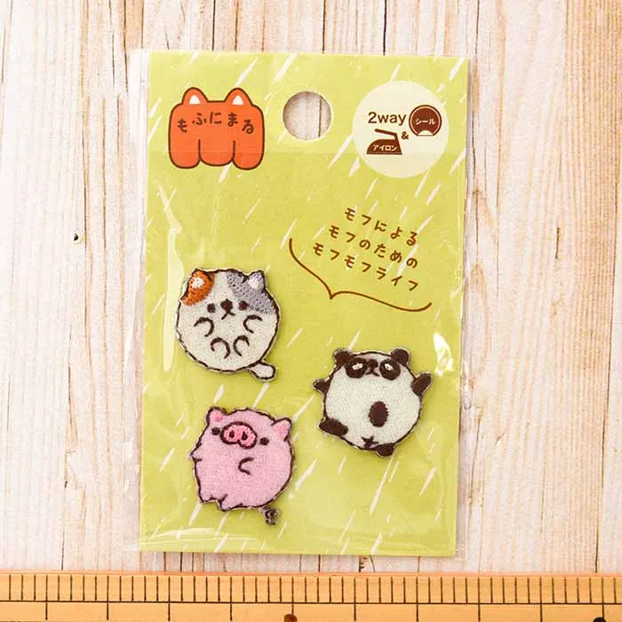 2Wayワッペン　もふにまる