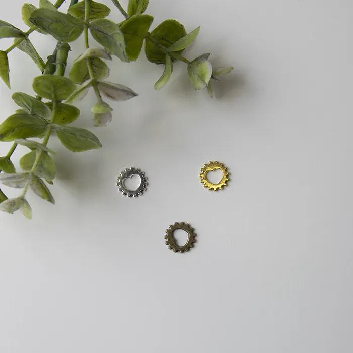 スチームパンク 12mm ハートギア