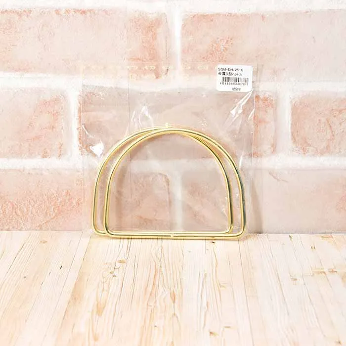 持ち手　金属D型ハンドル