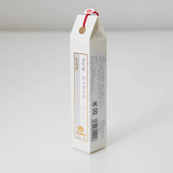 Tulipチューリップ 　まち針アップリケ