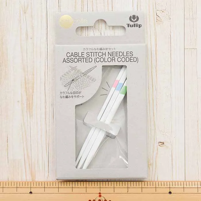 Tulip　カラフルなわ編み針セット