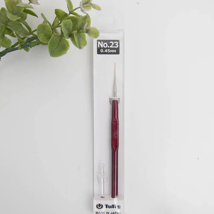 グリップ付き　極細レース針