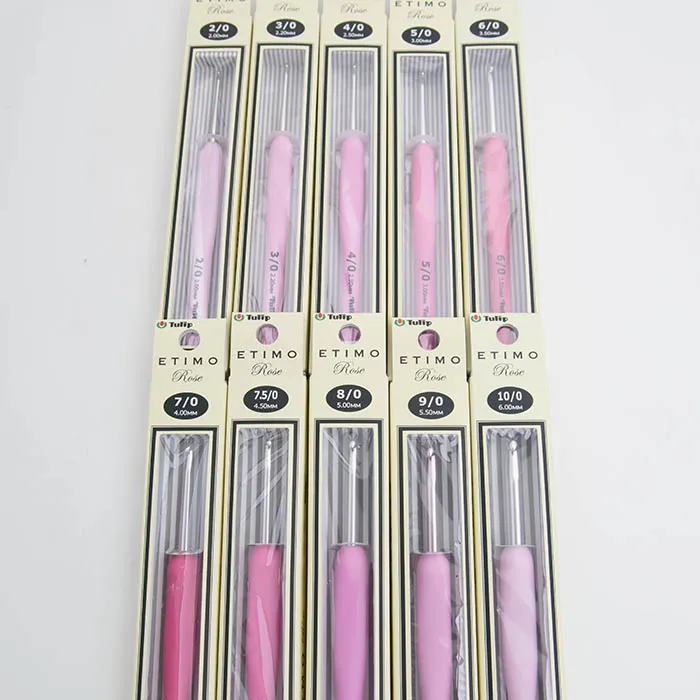 クッショングリップ付き　ETIMOロゼ　かぎ針