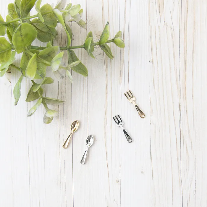 金属チャーム カトラリー