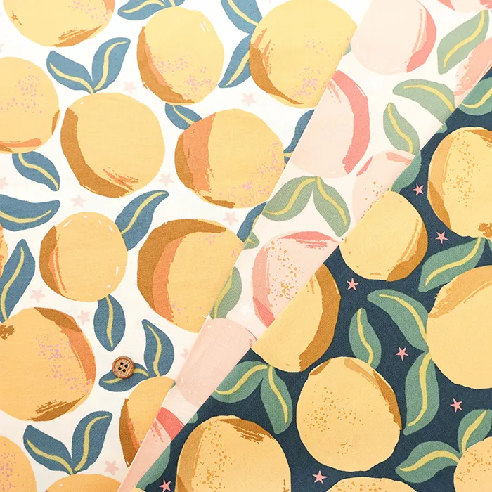 USAコットンプリント生地　moda　PEACHY