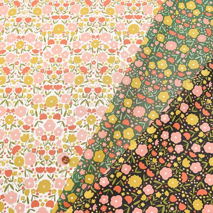 USAコットン　moda　IMAGINARY FLOWERS