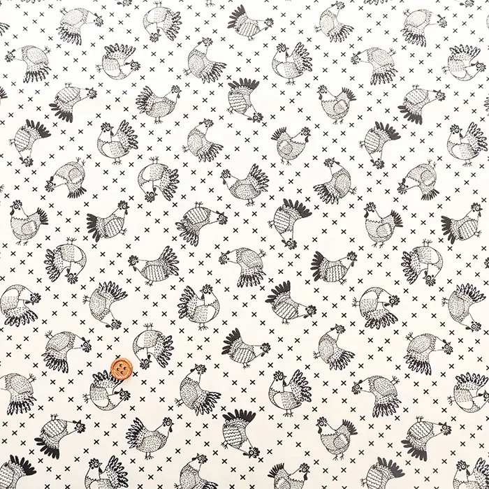 USAコットンプリント生地　moda THE HENHOUSE