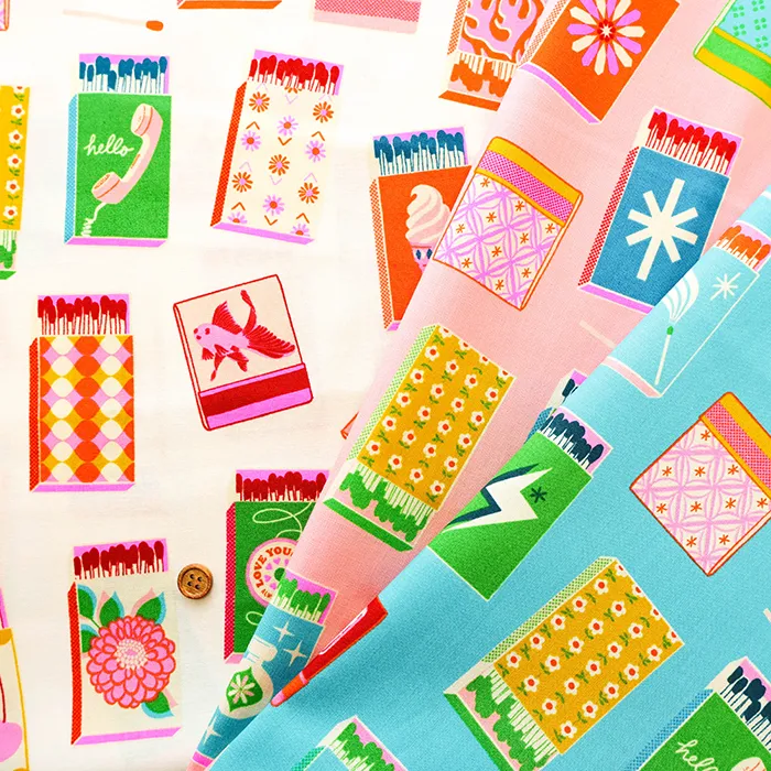 USAコットンプリント生地　moda　Ruby Star Society　TRINKETRY