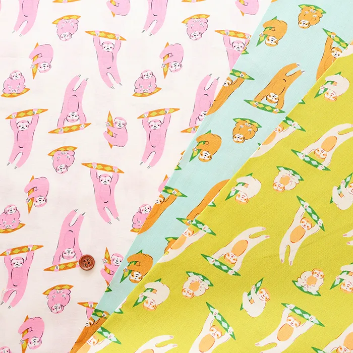 USAコットン　RUBYSTAR SOCIETY ANIMAL ANIMAL SLOTH