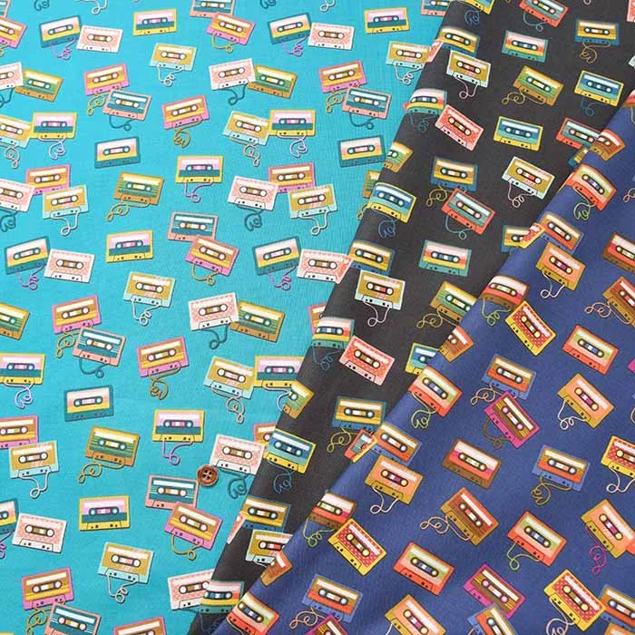 USAコットン　COTTON＋STEEL　カセットテープ