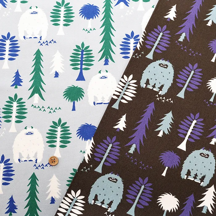 Kippis　2025A/W　コットンオックスプリント生地　Jeti