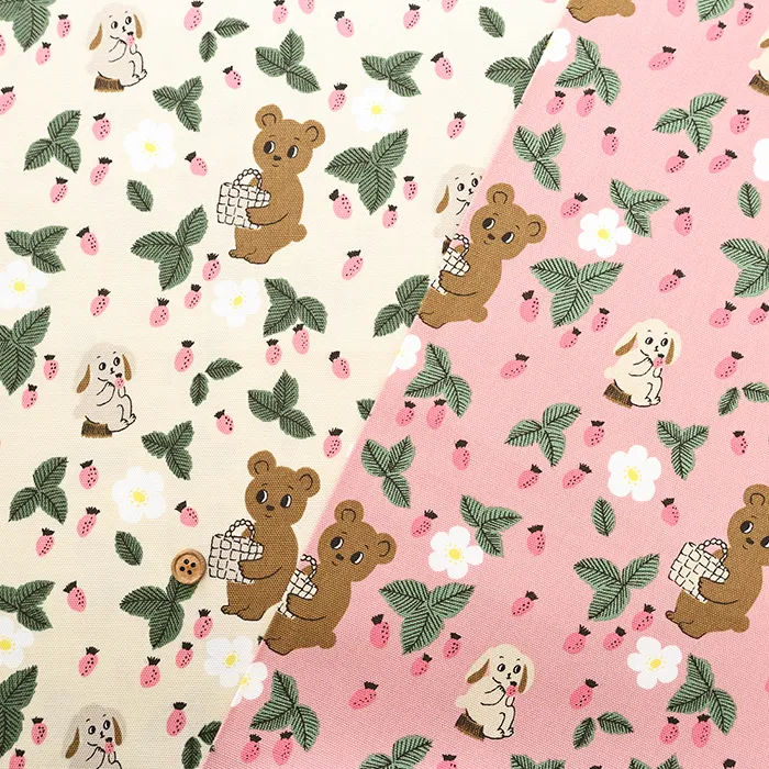 Kippis　2025A/W　コットンオックスプリント生地　Metsa "retki"