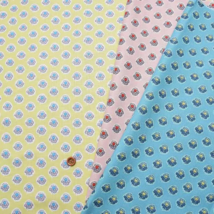 ソレイアード生地　プティット・フルール・ダルル