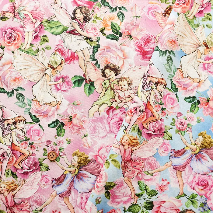 USAコットンプリント生地 Michael miller FLOWER FAIRIES