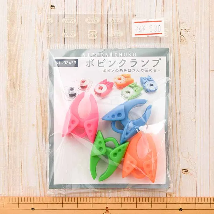 ボビンクランプ-ボビンの糸をはさんで留める-