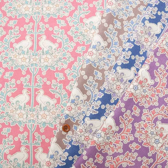 Tilda ティルダ　コットンシーチングプリント生地　Duck Nest