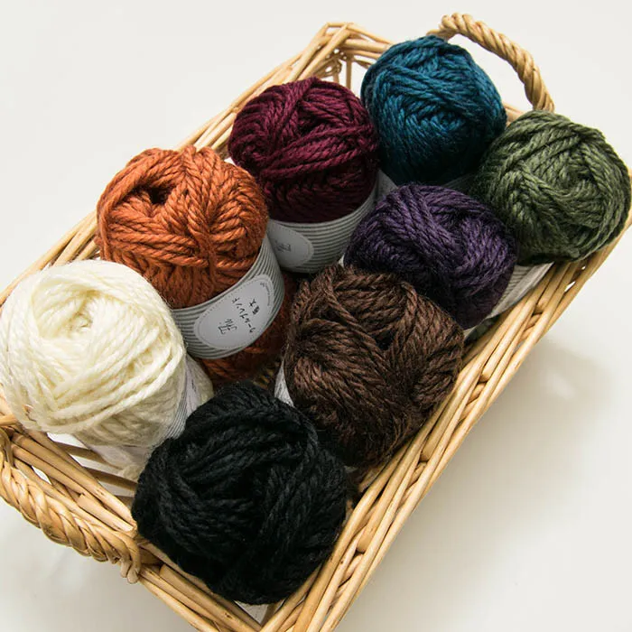 フィ　ウールブレンド極太毛糸10玉セット