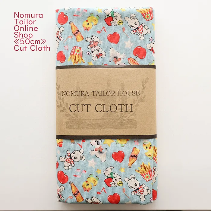 ≪50cmカットクロス≫コットンシーチングプリント生地　プチフレンズ