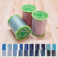 シャッペスパン手縫い糸　45番手50ｍ巻き　≪ブルー・ネイビー≫