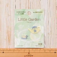 アイロン接着ワッペン　little garden Tea set
