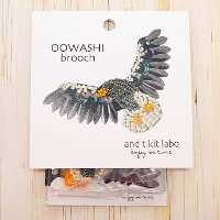 r[YhJLbg@TORI brooch@OOWASHI