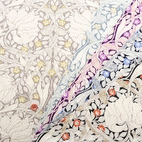 �R�b�g��10/8�I�b�N�X�v�����g���n�@V&A William Morris Pimpernel
