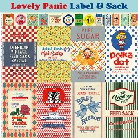 �ᕿ�����R�b�g���V�[�`���O�C���N�W�F�b�g�v�����g���n�@Masako Takeishi�@Lovely Panic�y�P���F��110�����~100�����z